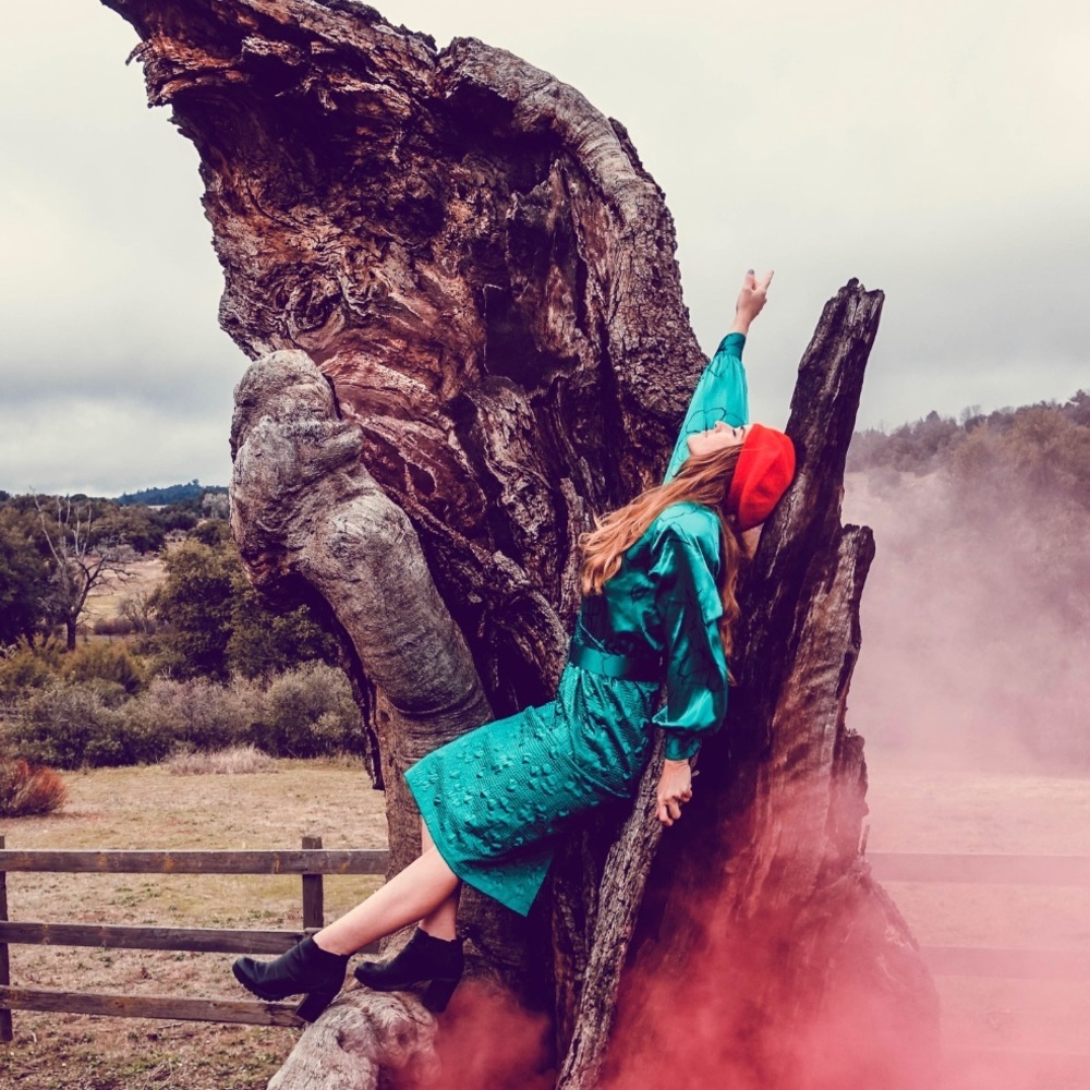 Vintage Paris France wool red beret tam hat French style beanie - Picture 9 of 9